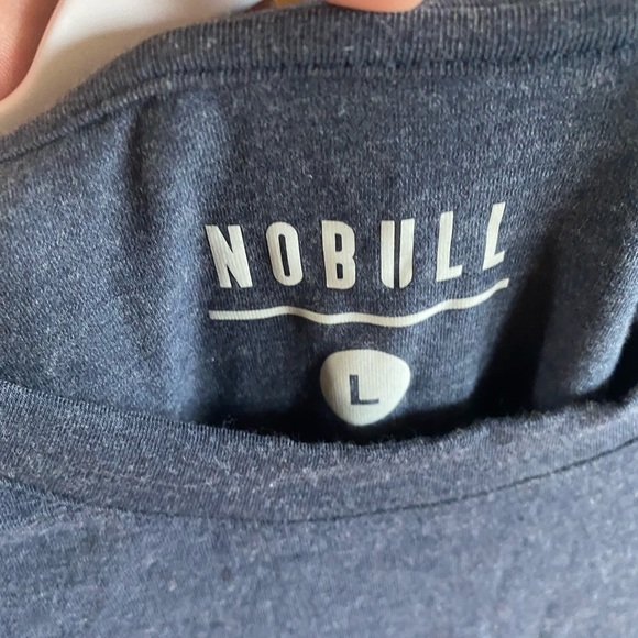 NoBull Long Sleeve Tee Navy Large Worn Once - Picture 2 of 3